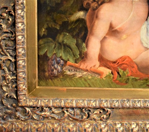 Louis-Philippe - &quot;Venus et Cupidon&quot; - école anglaise du XIXème